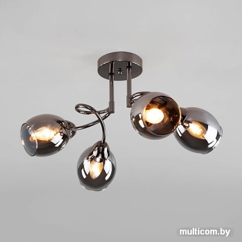 Люстра средней высоты Евросвет Roselyn 30171/4 (черный жемчуг)