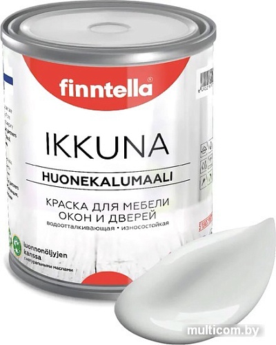 Краска Finntella Ikkuna Delfiini F-34-1-3-FL049 2.7 л (светло-серый)