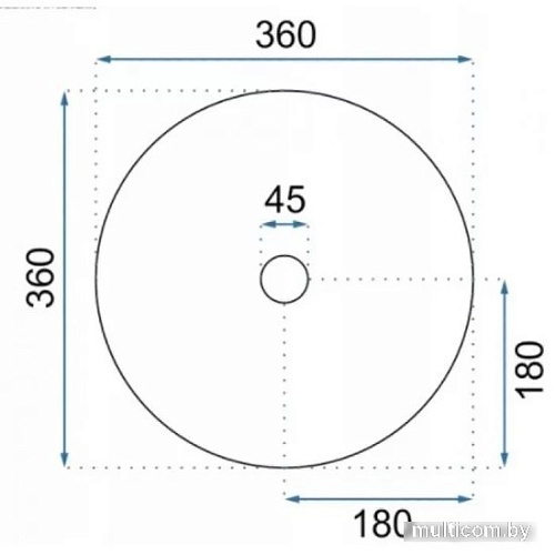 Умывальник Rea Stella U1878