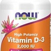 Витамин Now Foods Vitamin D-3 2000 IU (120 капсул)