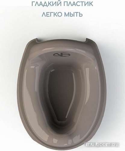 Детский горшок Amarobaby Elect AB221101El/11 (серый)