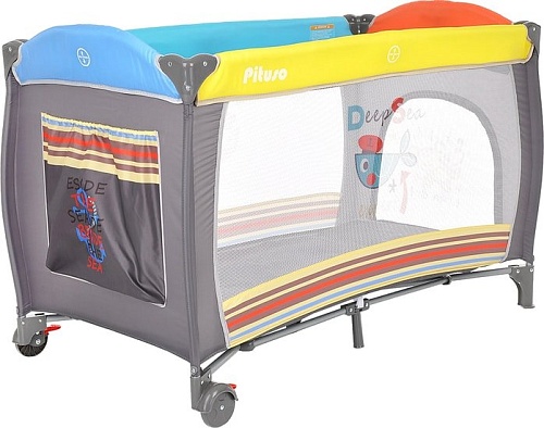 Игровой манеж Pituso Granada (серый)