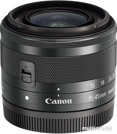 Объектив Canon EF-M 15-45mm f/3.5-6.3 IS STM Black