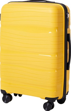 Чемодан-спиннер Pride PP9802 (S, желтый)