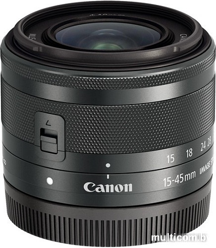 Объектив Canon EF-M 15-45mm f/3.5-6.3 IS STM Black