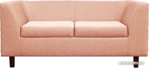 Софа Brioli Дедрик Д двухместный (рогожка, J11 розовый)