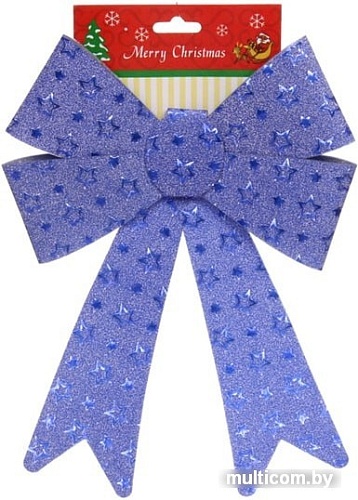 Елочная игрушка Серпантин Звездопад (синий) 185-0314