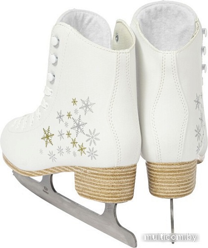 Фигурные коньки Ricos Eclat PW-215-2 (р.36, белый)