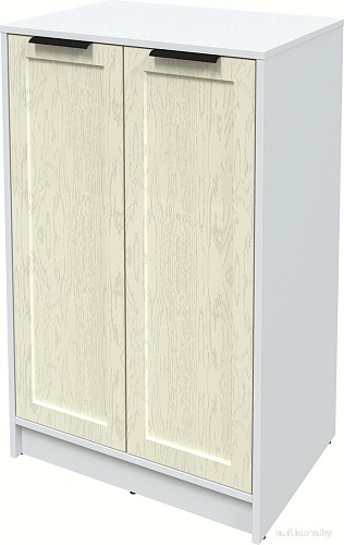 Тумба Интерлиния Концепт Тренд КТ-Т64 (белый платинум/дуб снежный)