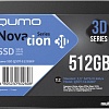 SSD QUMO Novation 3D TLC 512GB Q3DT-512GSKF