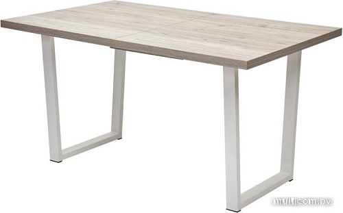 Кухонный стол M-City Лофт 160 462M05254 (дуб анкона/белый)
