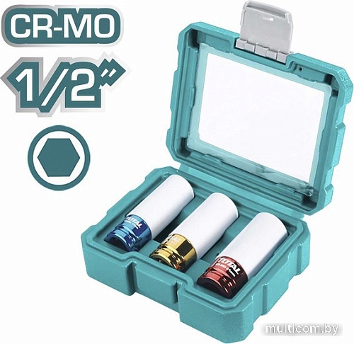 Набор головок слесарных Total THMLNS031