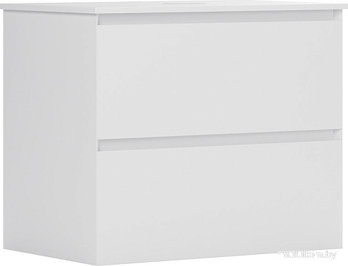 Belux Тумба под умывальник Luna НП 80-02 (18, белый матовый)