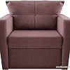 Кресло-кровать Brioli Пино К (рогожка, J10 сиреневый)