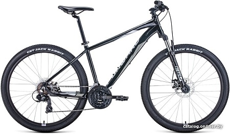 Велосипед Forward Apache 27.5 2.0 disc р.15 2021 (черный/серый)