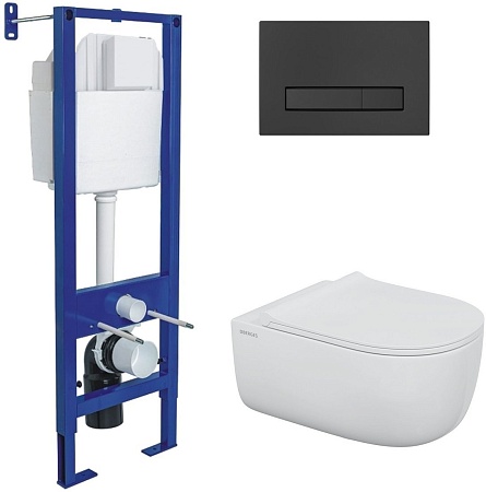 Унитаз подвесной Berges Wasserhaus Ego 043357 (с сиденьем)