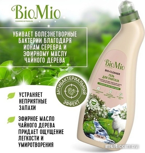 Средство для унитаза BioMio Bio-Cleaner Чайное дерево 0.75 л