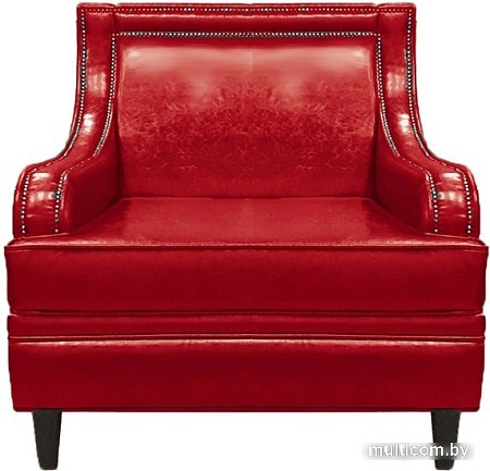 Интерьерное кресло Brioli Луи (экокожа, L19 красный)