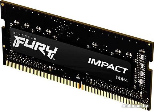 Оперативная память Kingston FURY Impact 32GB DDR4 SODIMM PC4-21300 KF426S16IB/32
