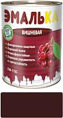 Краска Эмалька ПФ-115 С 0.9 л (вишневый)