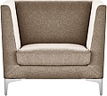 Интерьерное кресло Brioli Виг (рогожка, J2 бежевый)