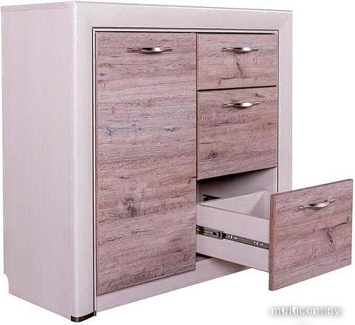Тумба Anrex Olivia 1D3S Вудлайн Кремовый/ Дуб Анакона