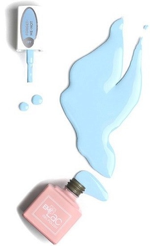 Декоративная и уходовая косметика для ногтей Emi E.MiLac PR Незабудка 197, 9 мл.