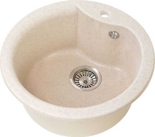 Кухонная мойка Gran-Stone GS-08S (328 бежевый)