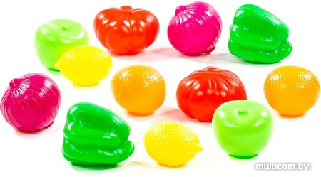 Набор игрушечных продуктов Полесье Набор продуктов №12 66732