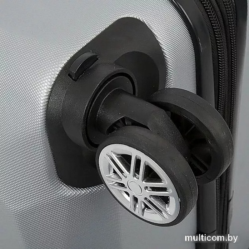 Чемодан-спиннер Grott 263-MD2203/5-24 (светло-серый)