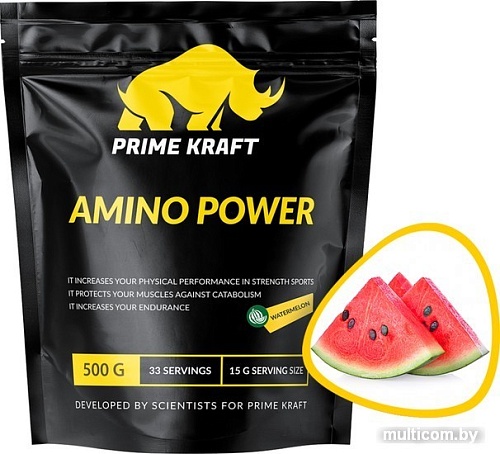 Аминокислоты Prime Kraft Amino Power (500г, арбуз)