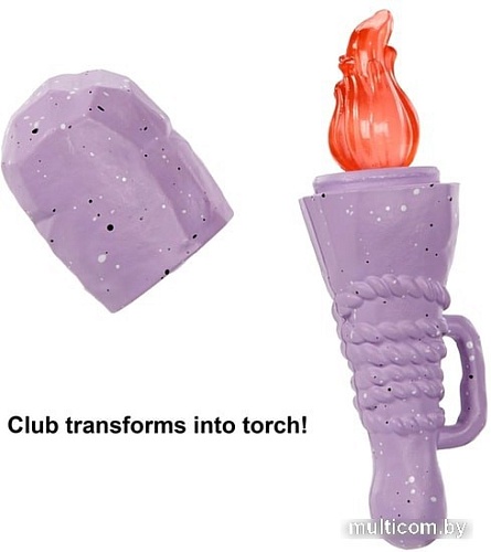 Кукла Cave Club Emberly Prehistoric Fashion Doll with Dinosaur Pet GNL83