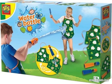 Активная игра SES Creative Битва водными пистолетами Проявляющиеся животные 02282
