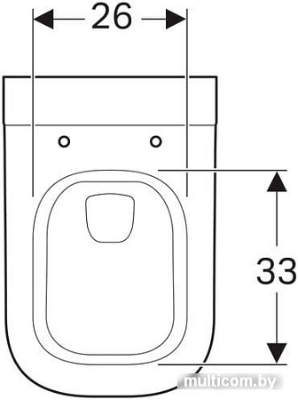 Унитаз Geberit MyDay Rimfree 201.460.60.0