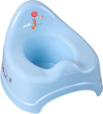 Детский горшок Tega Лесная сказка FF-091-108 (голубой)