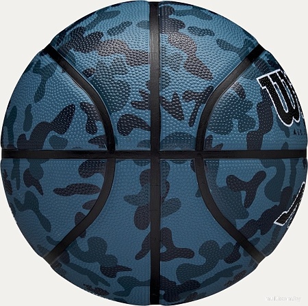 Баскетбольный мяч Wilson MVP Camo Blue WZ3018702XB6 (6 размер)