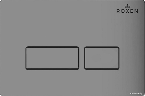 Унитаз приставной Roxen Antares в комплекте с инсталляцией Attach 5 в 1 967059 (кнопка: хром матовый)