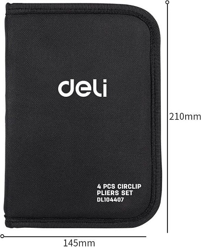 Набор пассатижей Deli DL104407 (4 предмета)