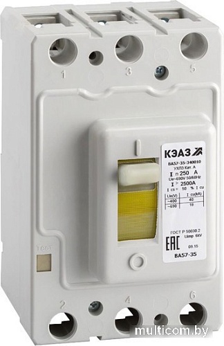 КЭАЗ 63А 1250Im ВА57-35-340010 УХЛ3 690В AC 108579