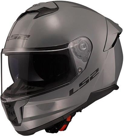 LS2 FF808 Stream 2 Solid (S, серый)