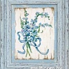 Набор для вышивания Letistitch Голубые цветы 1