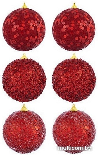 Елочная игрушка Elan Gallery 970060 (красный)