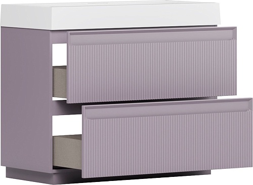 Belux Тумба под умывальник Базель Н 70-02 (209, лавандовый матовый)