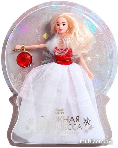 Кукла Happy Valley Снежная принцесса Ксения 6954244 (красно-белый)