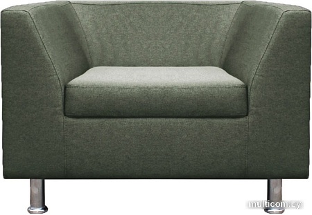 Интерьерное кресло Brioli Дедрик (рогожка, J20 серый)