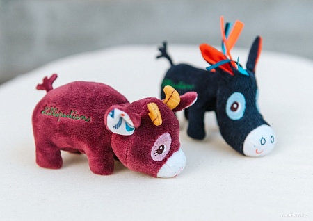 Классическая игрушка Lilliputiens Ослик Игнас 83210