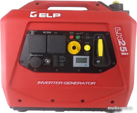 Бензиновый генератор ELP LH25i (красный)