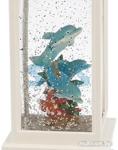 Светильник Neon-night «Дельфины» с конфетти 501-173