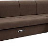 Сириус Лидер-13 с оттоманкой ППУ 330x165 (Eva 27 велюр коричневый)