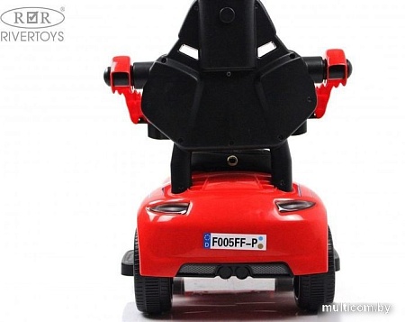 Каталка RiverToys F005FF-P (красный)